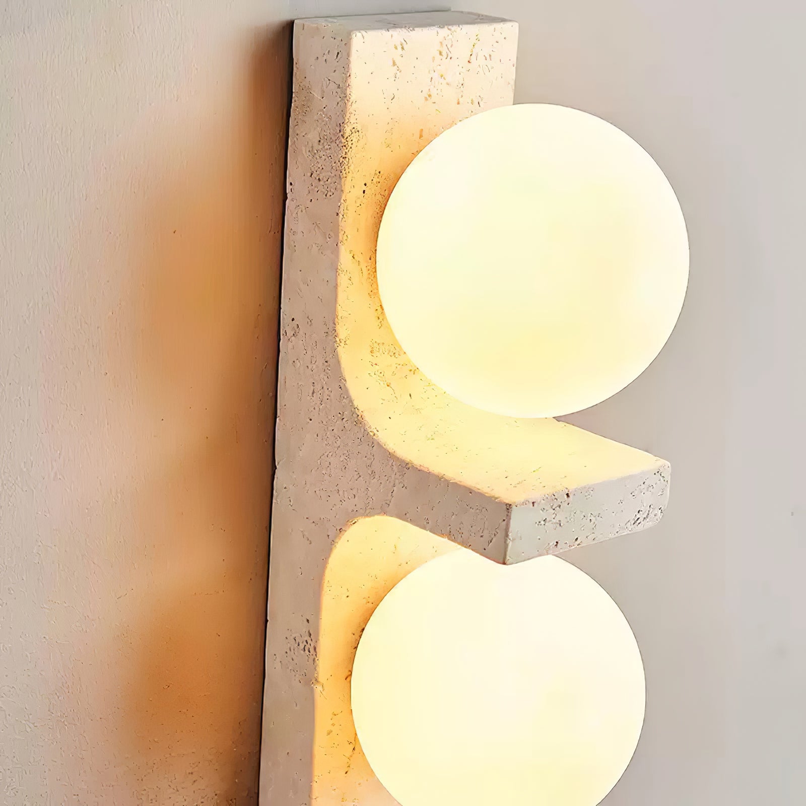 Cassiopeia Travertine Wall Light - Neutralighting