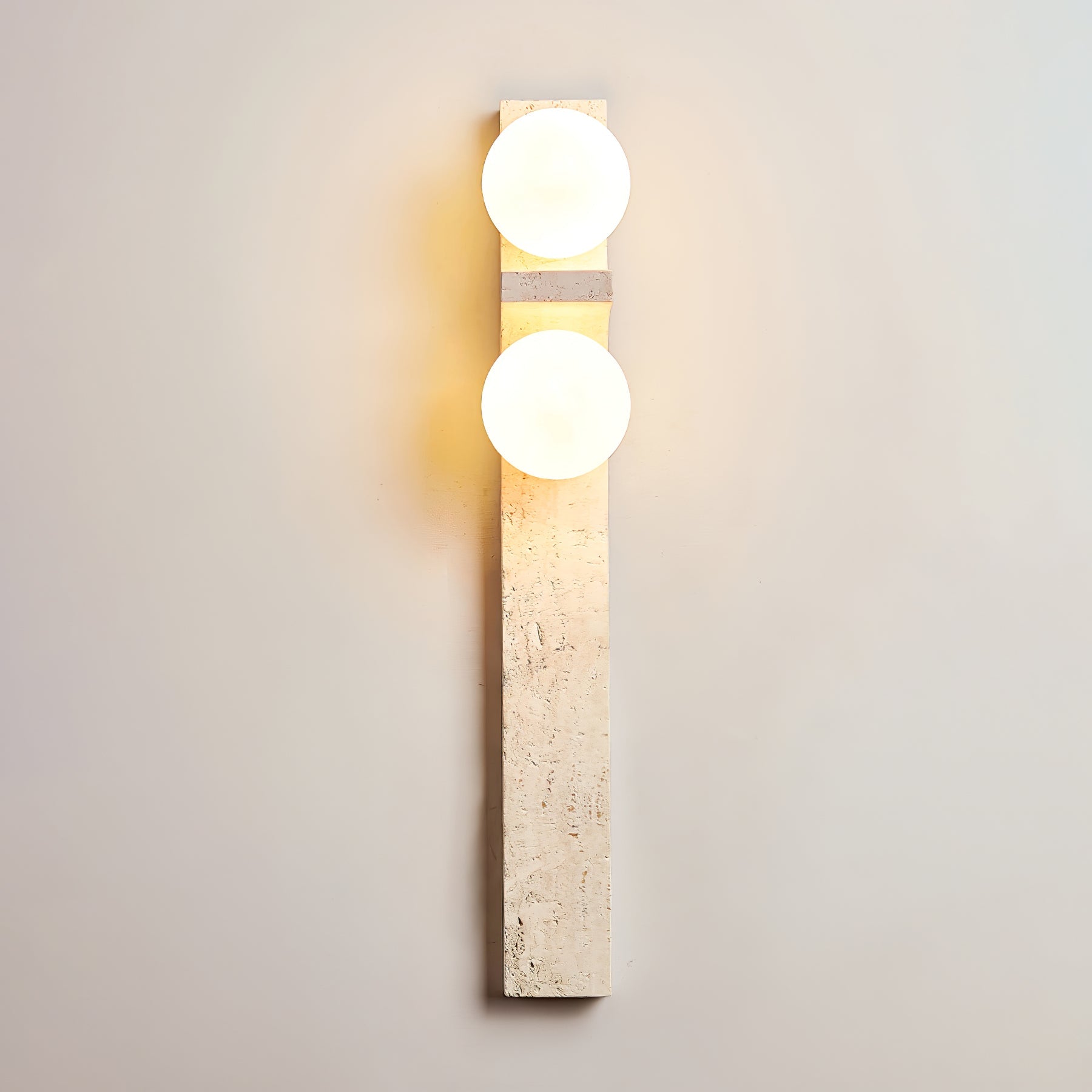 Cassiopeia Travertine Wall Light - Neutralighting