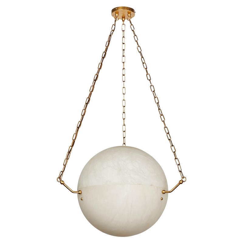 Himinuvys Modern Minimalist Alabaster Pendant Light - Neutralighting