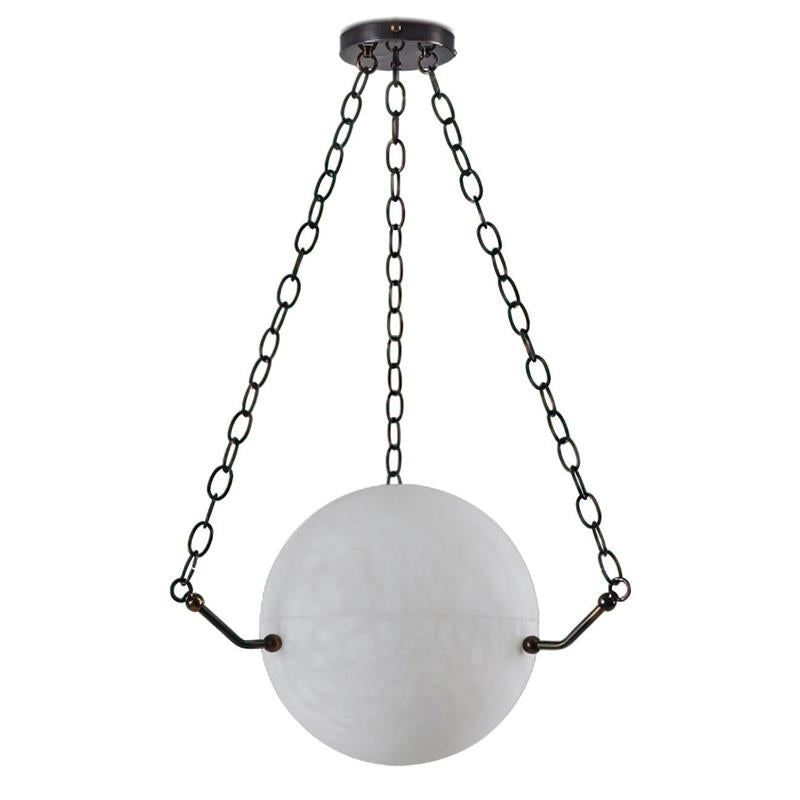 Himinuvys Modern Minimalist Alabaster Pendant Light - Neutralighting