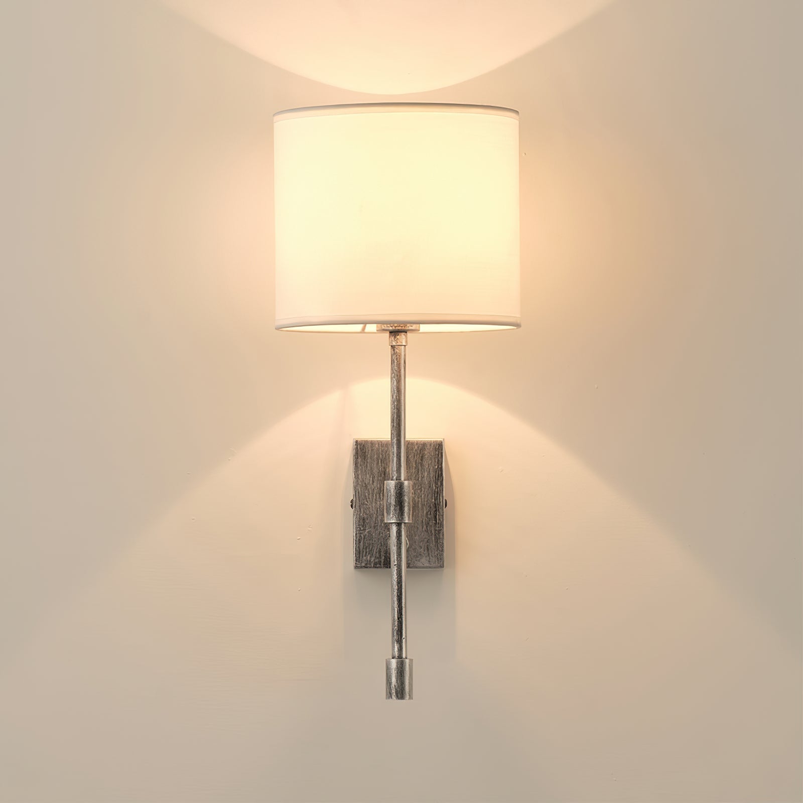 Eirikuvyo Modern Minimalist Metal Fabric Wall Lamp - Neutralighting