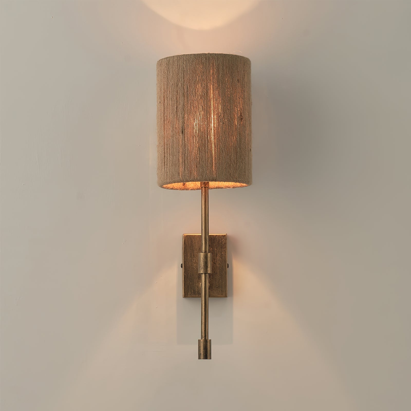 Eirikuvyo Modern Minimalist Metal Fabric Wall Lamp - Neutralighting