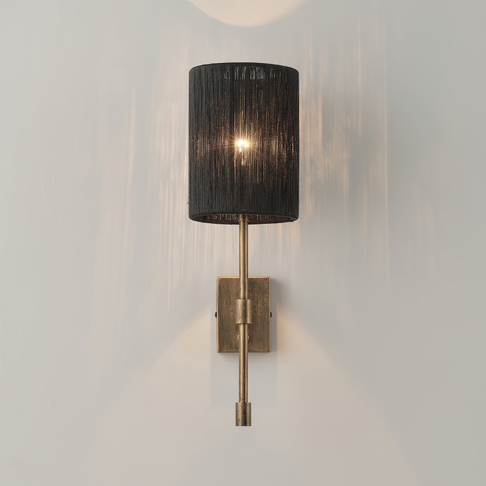 Eirikuvyo Modern Minimalist Metal Fabric Wall Lamp - Neutralighting