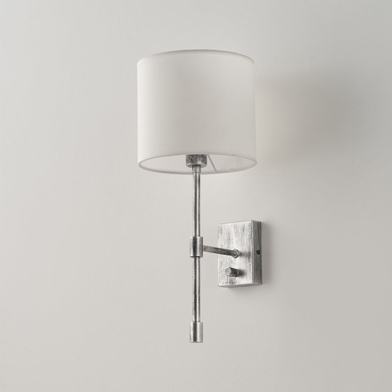 Eirikuvyo Modern Minimalist Metal Fabric Wall Lamp - Neutralighting