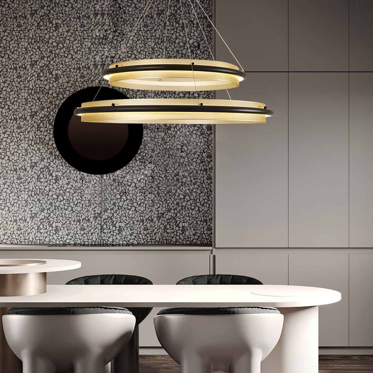Himinuvyo Modern Minimalist LED Chandelier - Neutralighting