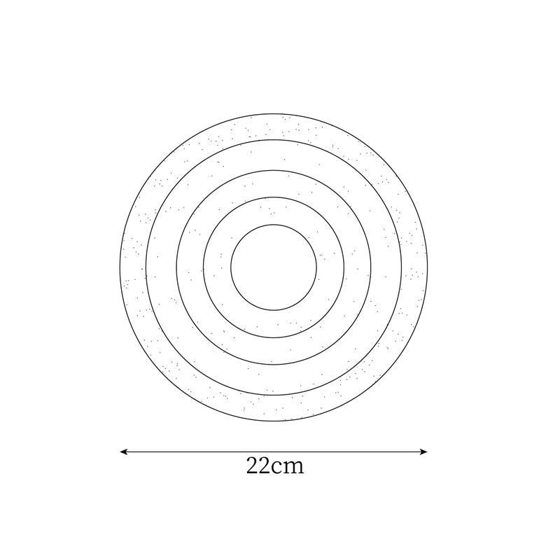 Wall Lamp Rippled Resin Round Shade Gentle Glow for Modern Spaces - Neutralighting