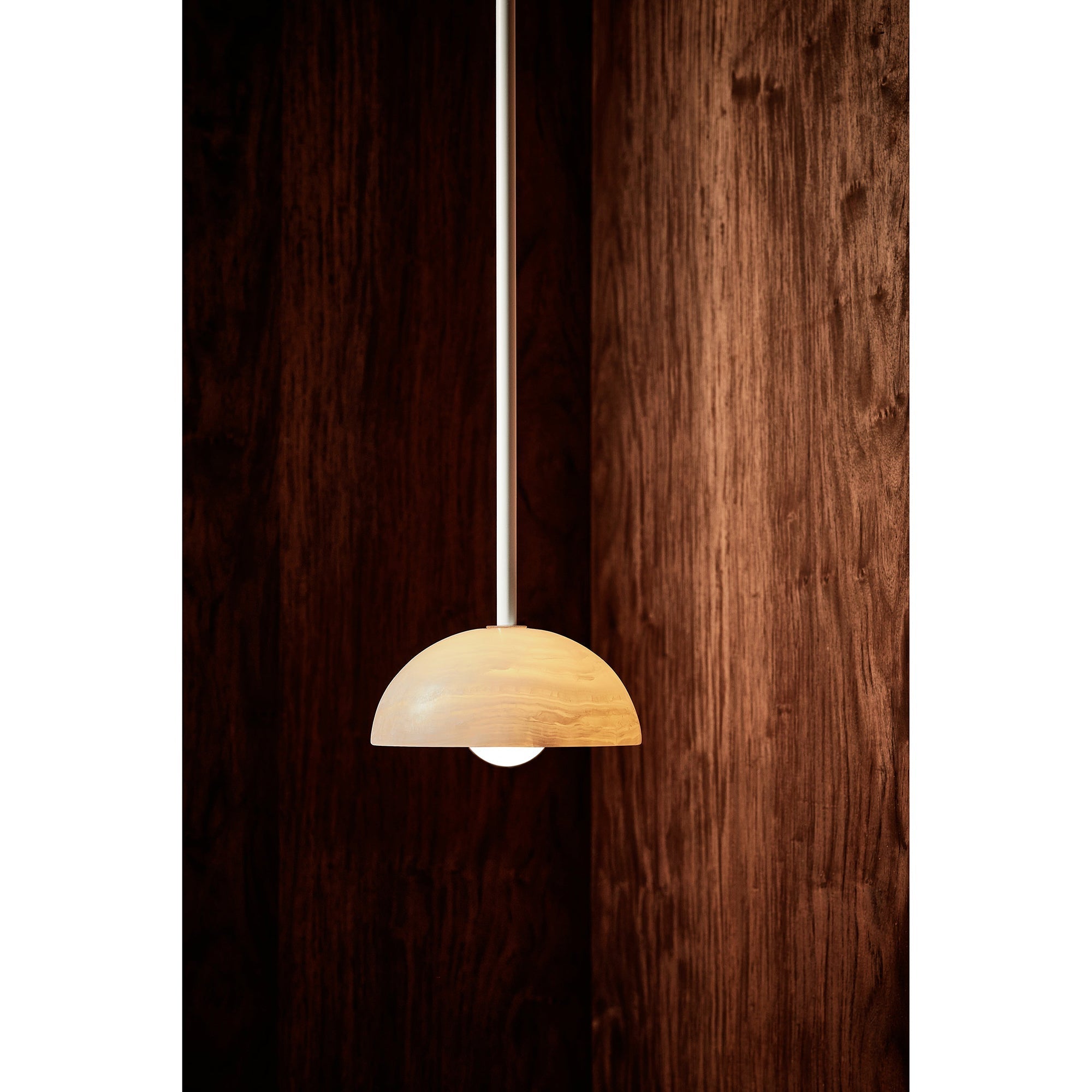 Aurelia Modern Minimalist Elegance Brass Metal Glass Pendant Lamp - Neutralighting