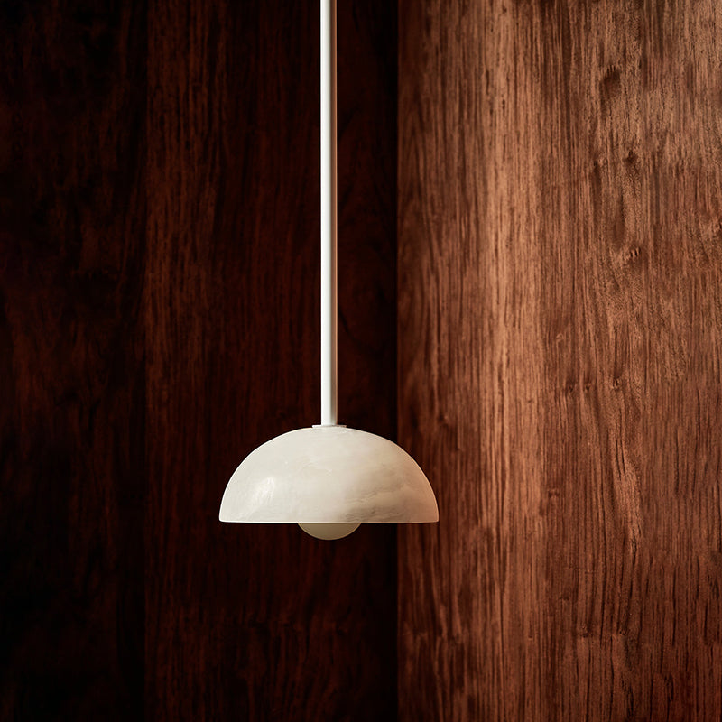 Aurelia Modern Minimalist Elegance Brass Metal Glass Pendant Lamp - Neutralighting