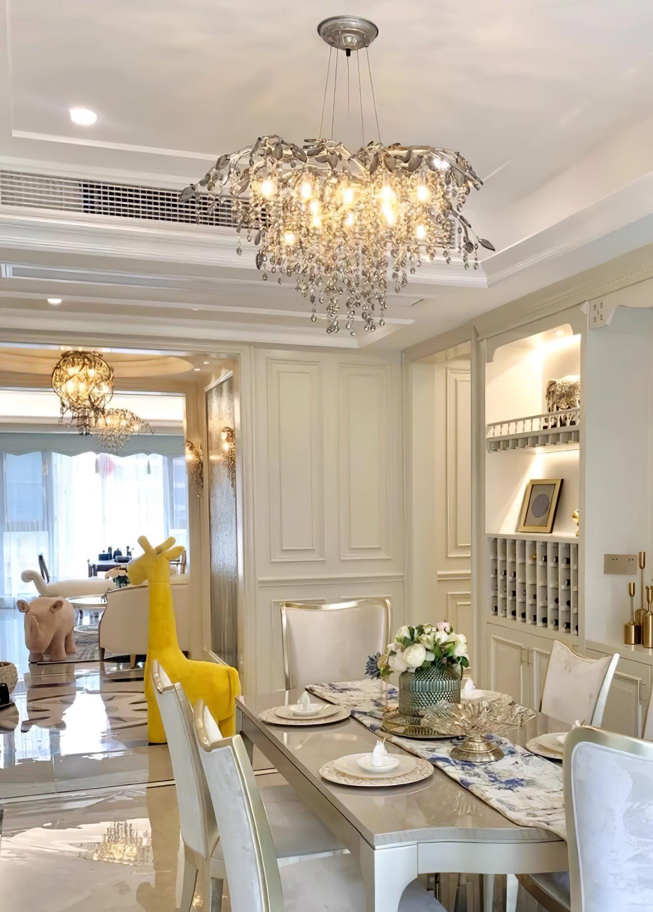 Ucaryra Postmodern Luxury Twilight Crystal Chandelier - Blowlighting