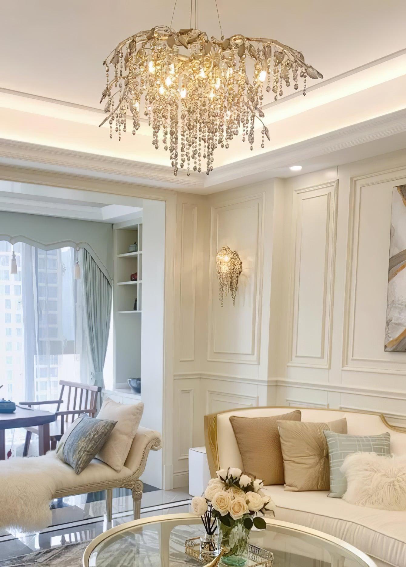 Ucaryra Postmodern Luxury Twilight Crystal Chandelier - Blowlighting