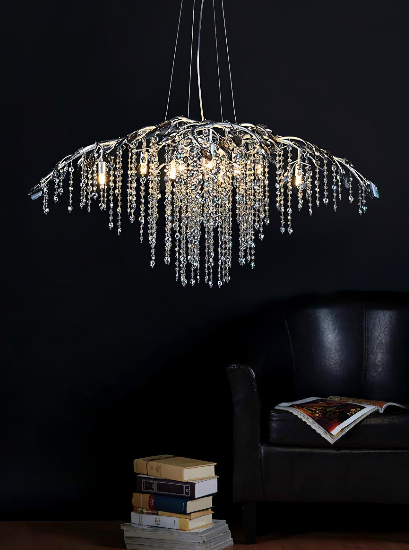 Ucaryra Postmodern Luxury Twilight Crystal Chandelier - Blowlighting