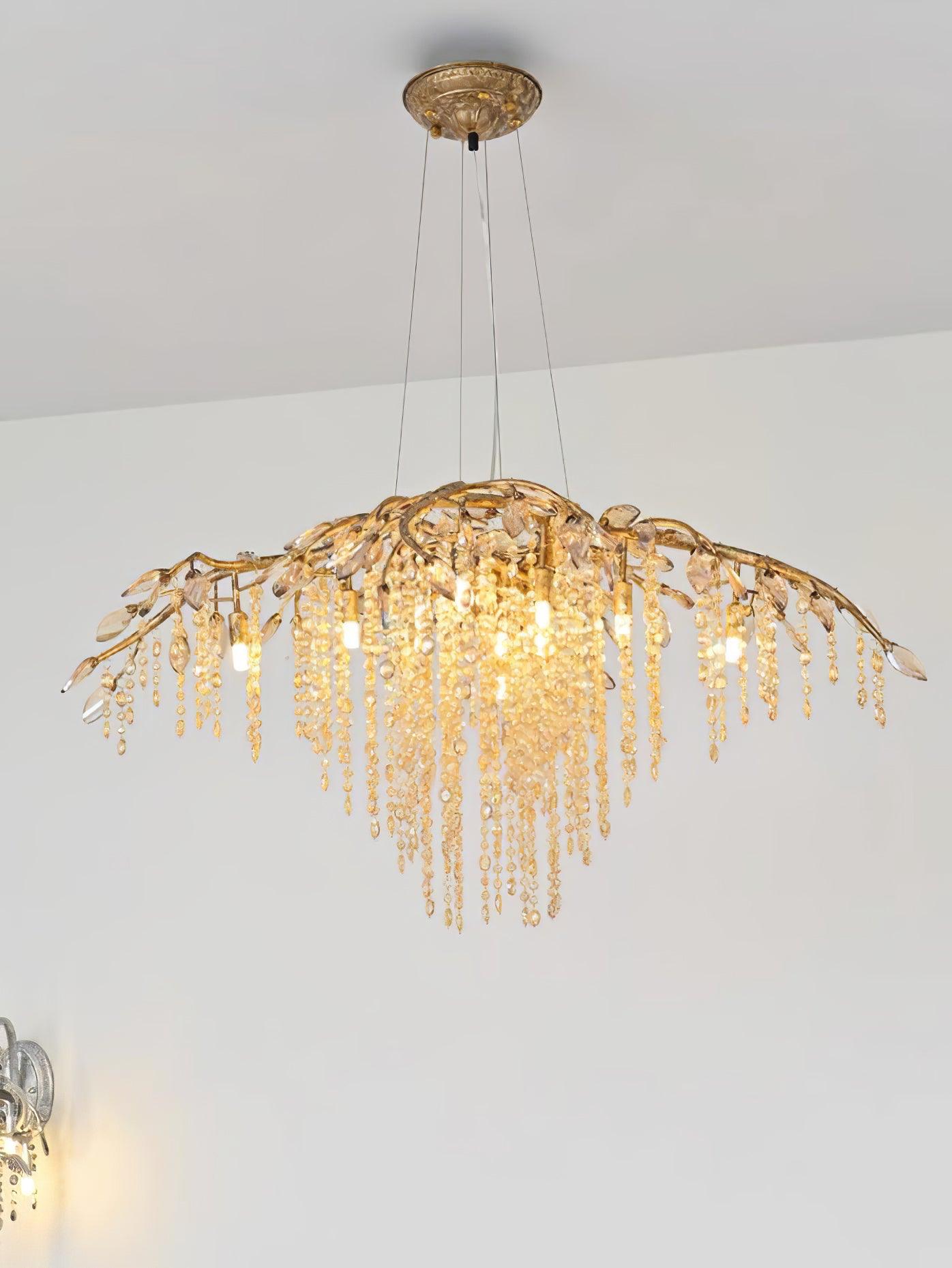 Ucaryra Postmodern Luxury Twilight Crystal Chandelier - Blowlighting