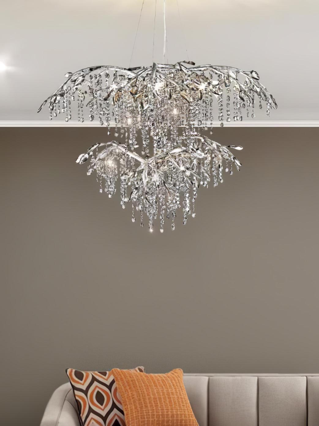Ucaryra Postmodern Luxury Twilight Crystal Chandelier - Blowlighting