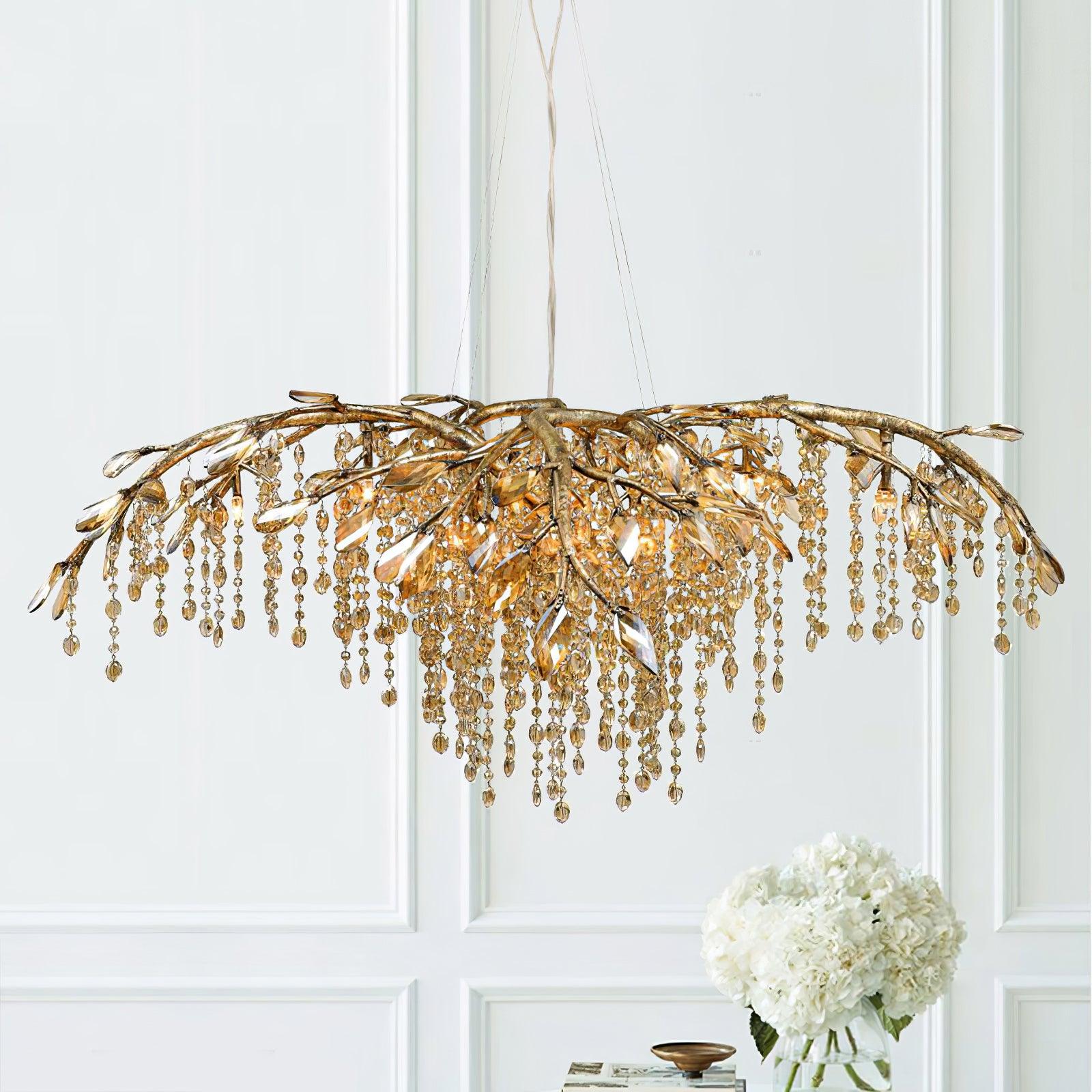Ucaryra Postmodern Luxury Twilight Crystal Chandelier - Blowlighting