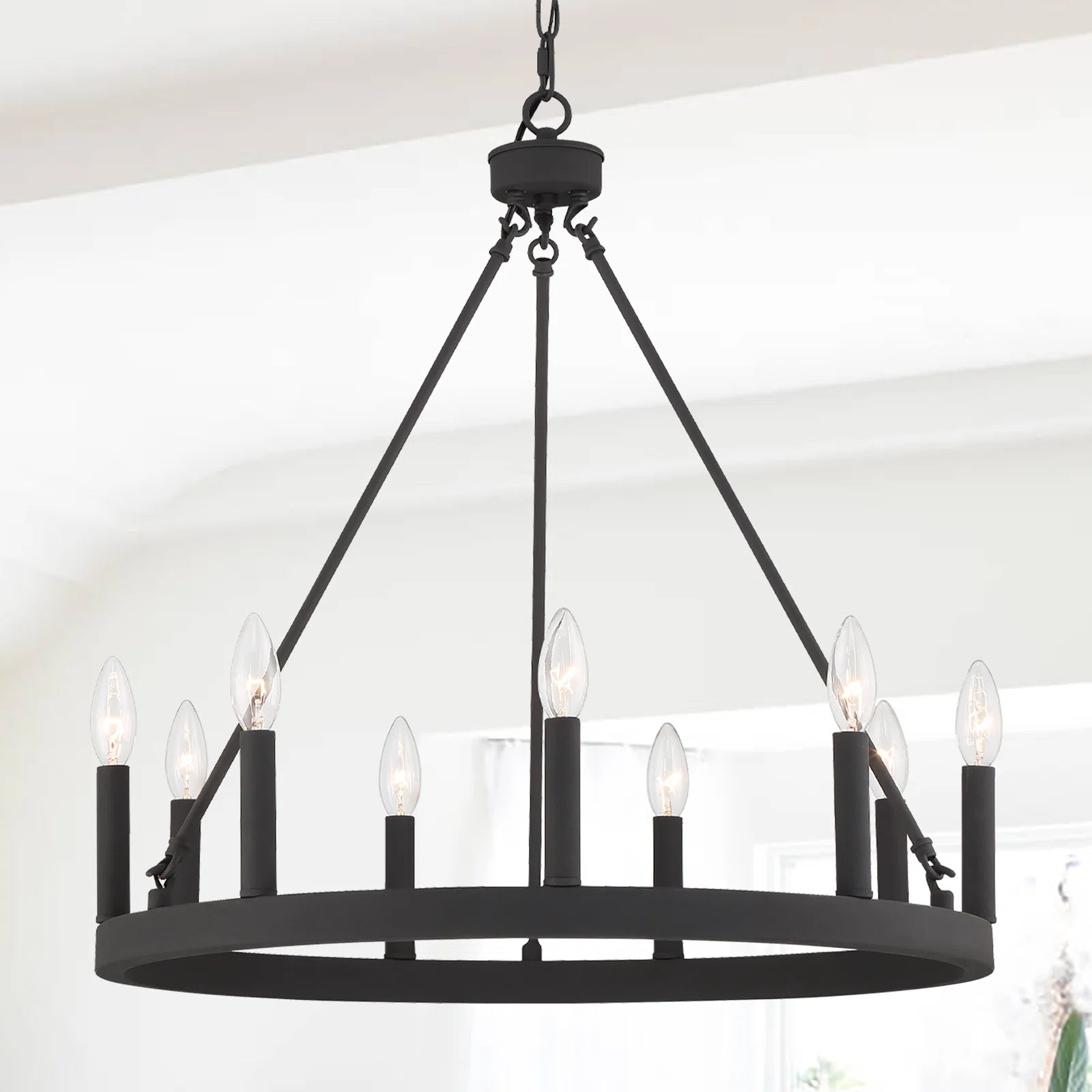 Mjolkuvyo Modern Minimalist Metal Chandelier - Neutralighting