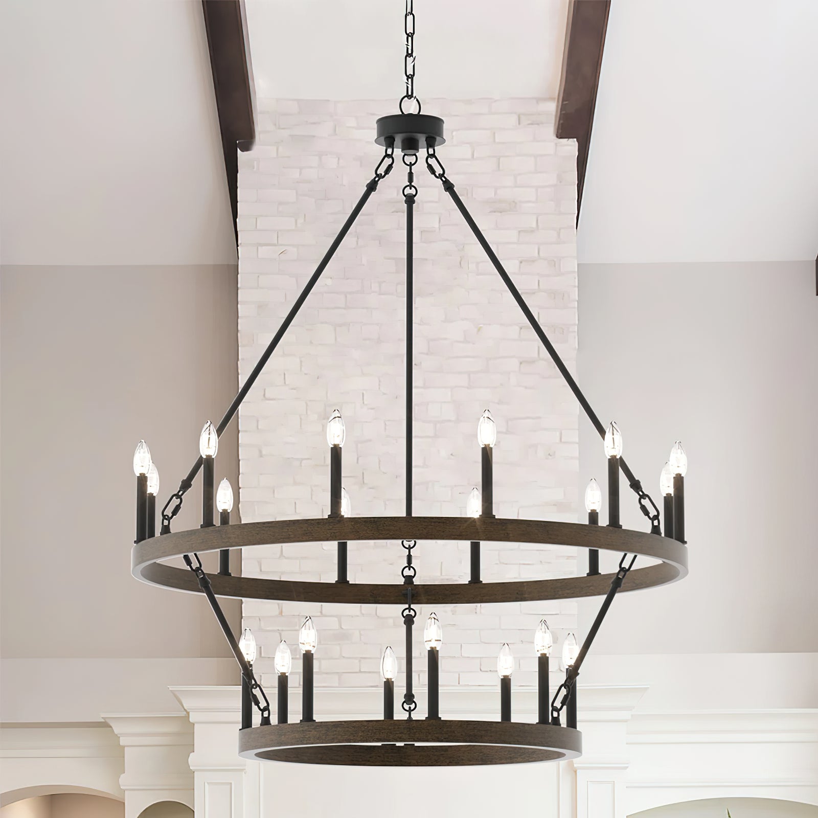 Mjolkuvyo Modern Minimalist Metal Chandelier - Neutralighting