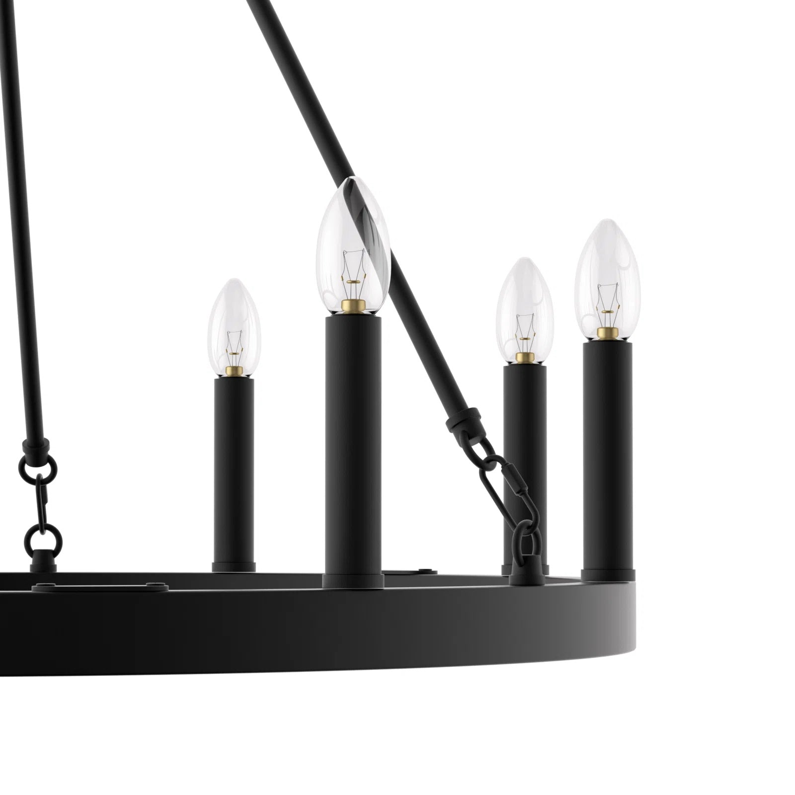 Mjolkuvyo Modern Minimalist Metal Chandelier - Neutralighting