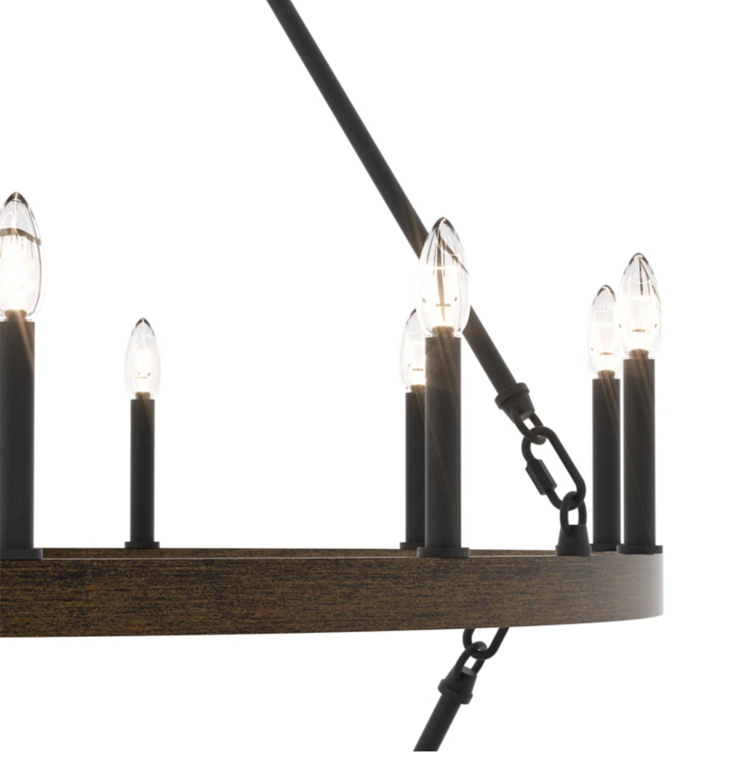 Mjolkuvyo Modern Minimalist Metal Chandelier - Neutralighting