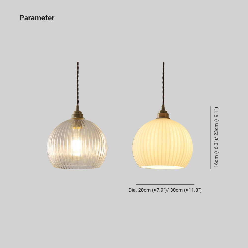 Valentina Minimalist Sphere Metal/Glass LED Pendant Light White/Transparent - Neutralighting