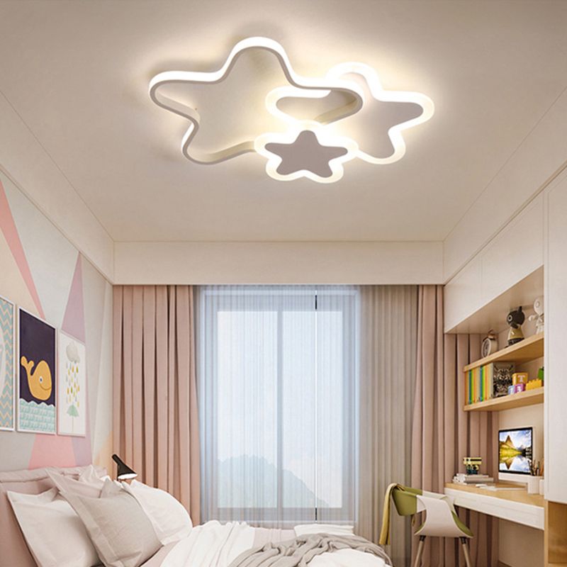 Aria LED Star Designer Flush Mount Ceiling Light - Neutralighting