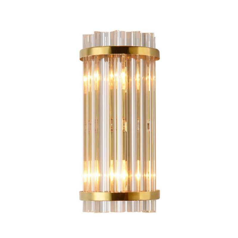 Kristy Luxury Gold Crystal Bedroom Bedside Wall Lamp - Neutralighting