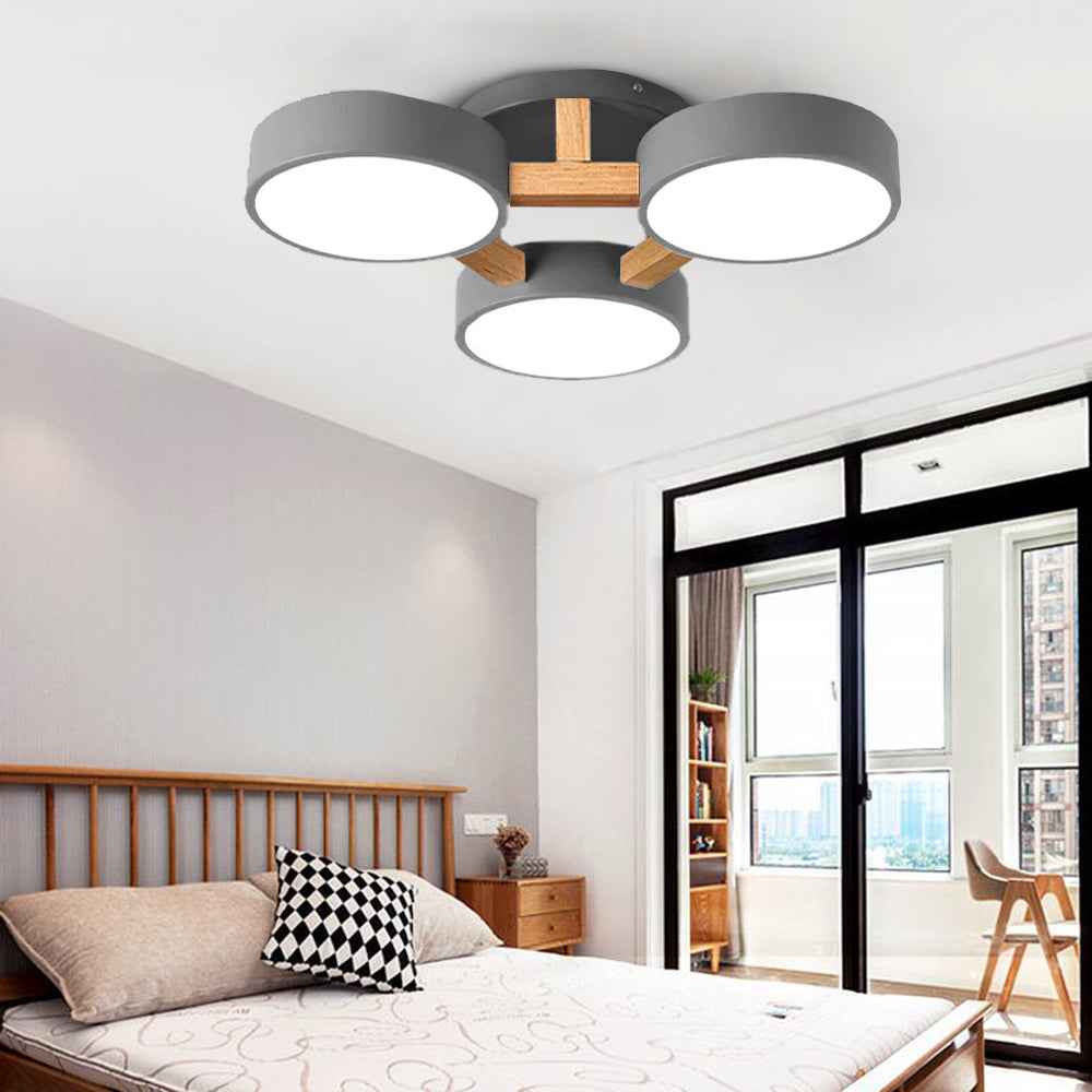 Arisha Nordic Minimalist Flush Mount Ceiling Light - Neutralighting