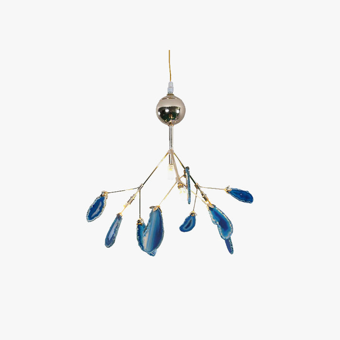 Aria Agate Creative Colourful Chandelier Bedroom/Living Room - Neutralighting