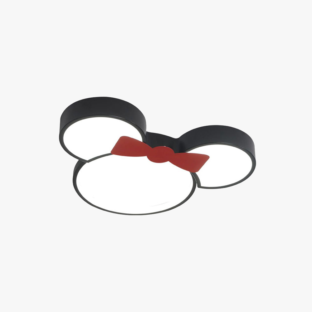 Aria Cartoon Mouse Flush Mount Ceiling Light, 2 Style - Neutralighting