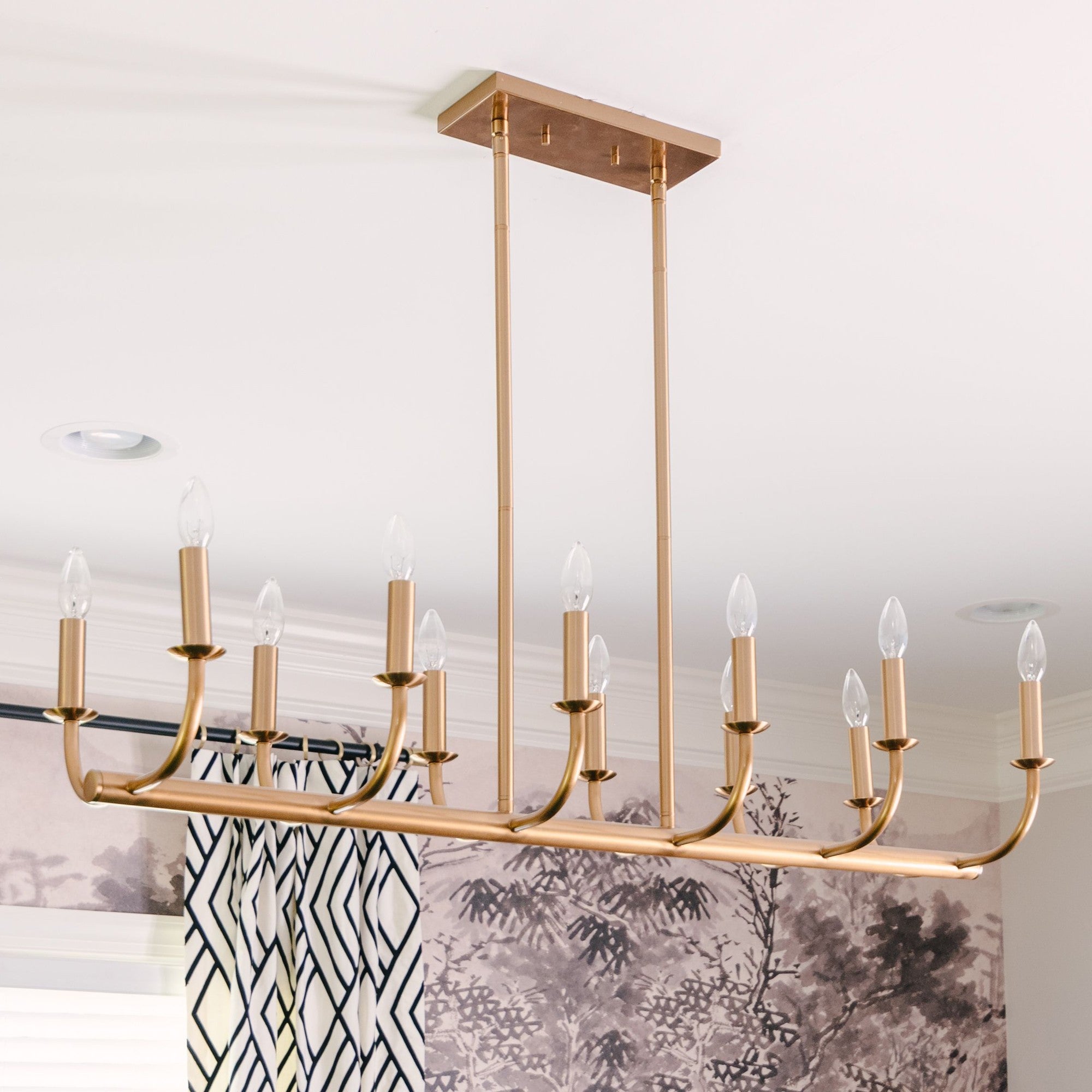 Xenuvyh Modern Minimalist Vintage Industrial Metal Chandelier - Neutralighting