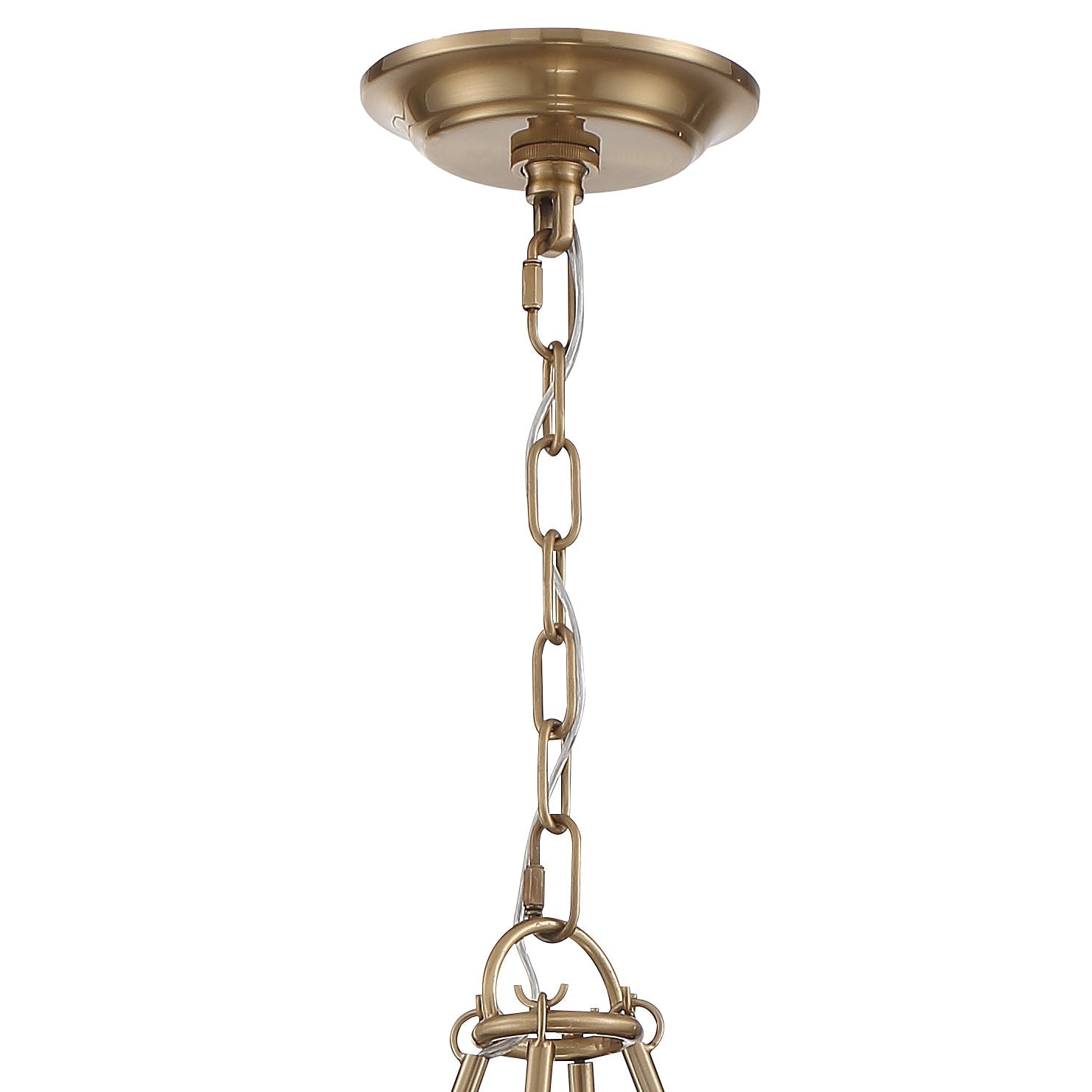 Xenuvyh Modern Minimalist Vintage Industrial Metal Chandelier - Neutralighting