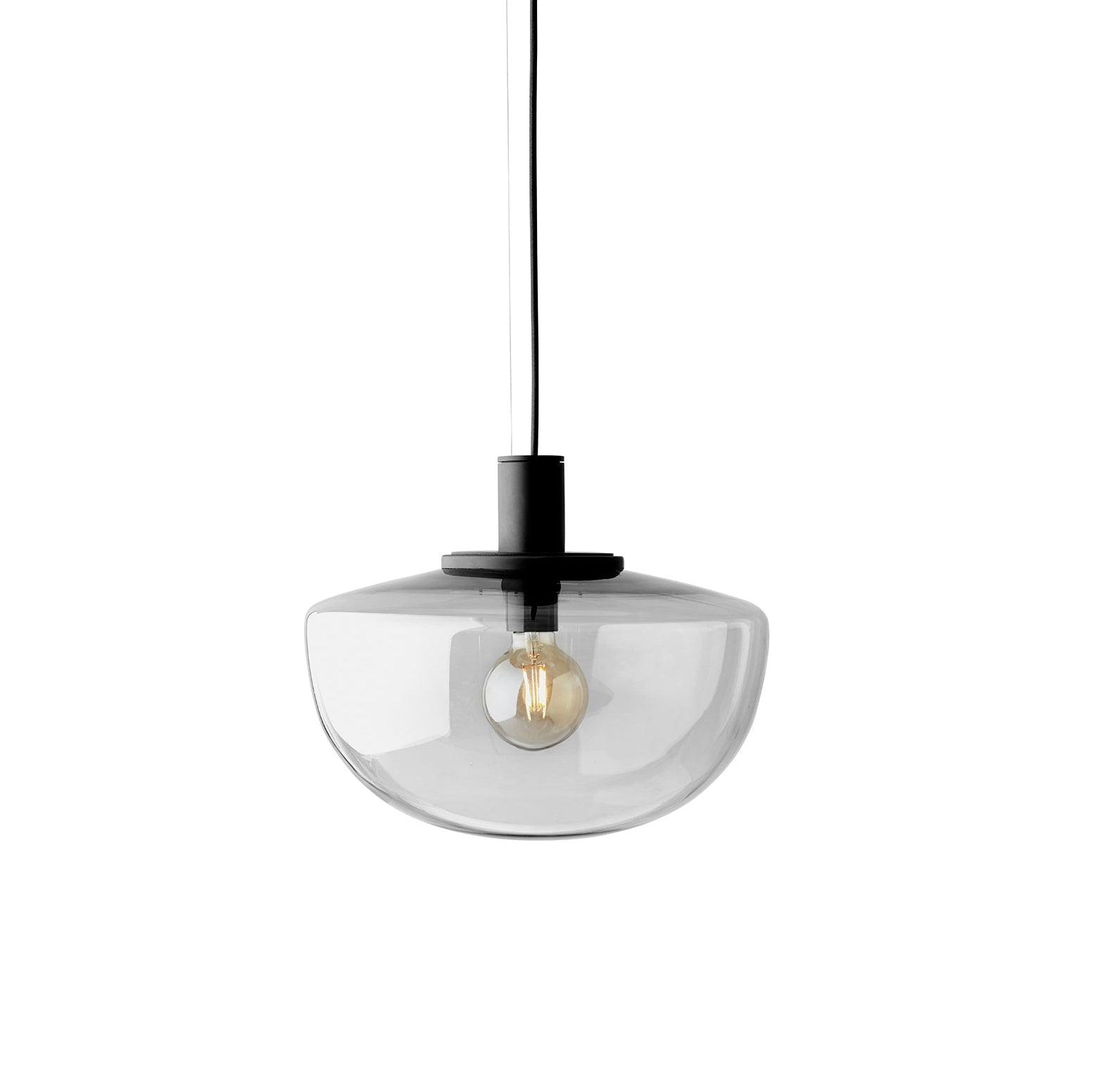Pendant Lamp Glass Dome Metal Mount Minimalist Relax - Neutralighting