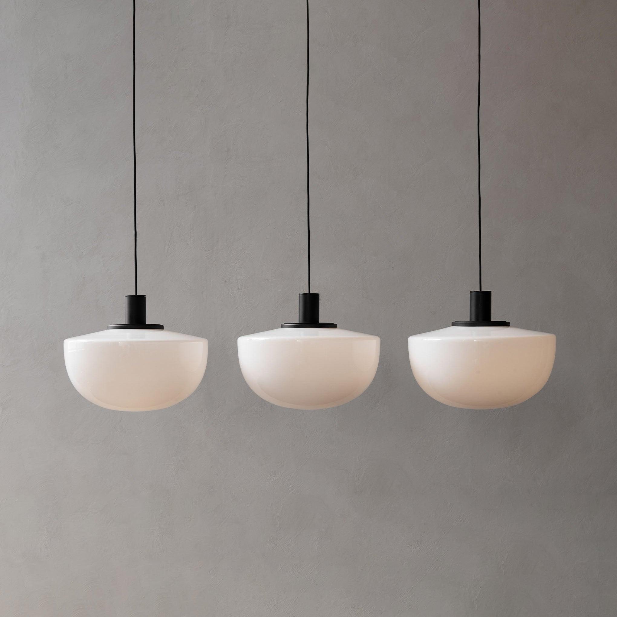 Pendant Lamp Glass Dome Metal Mount Minimalist Relax - Neutralighting