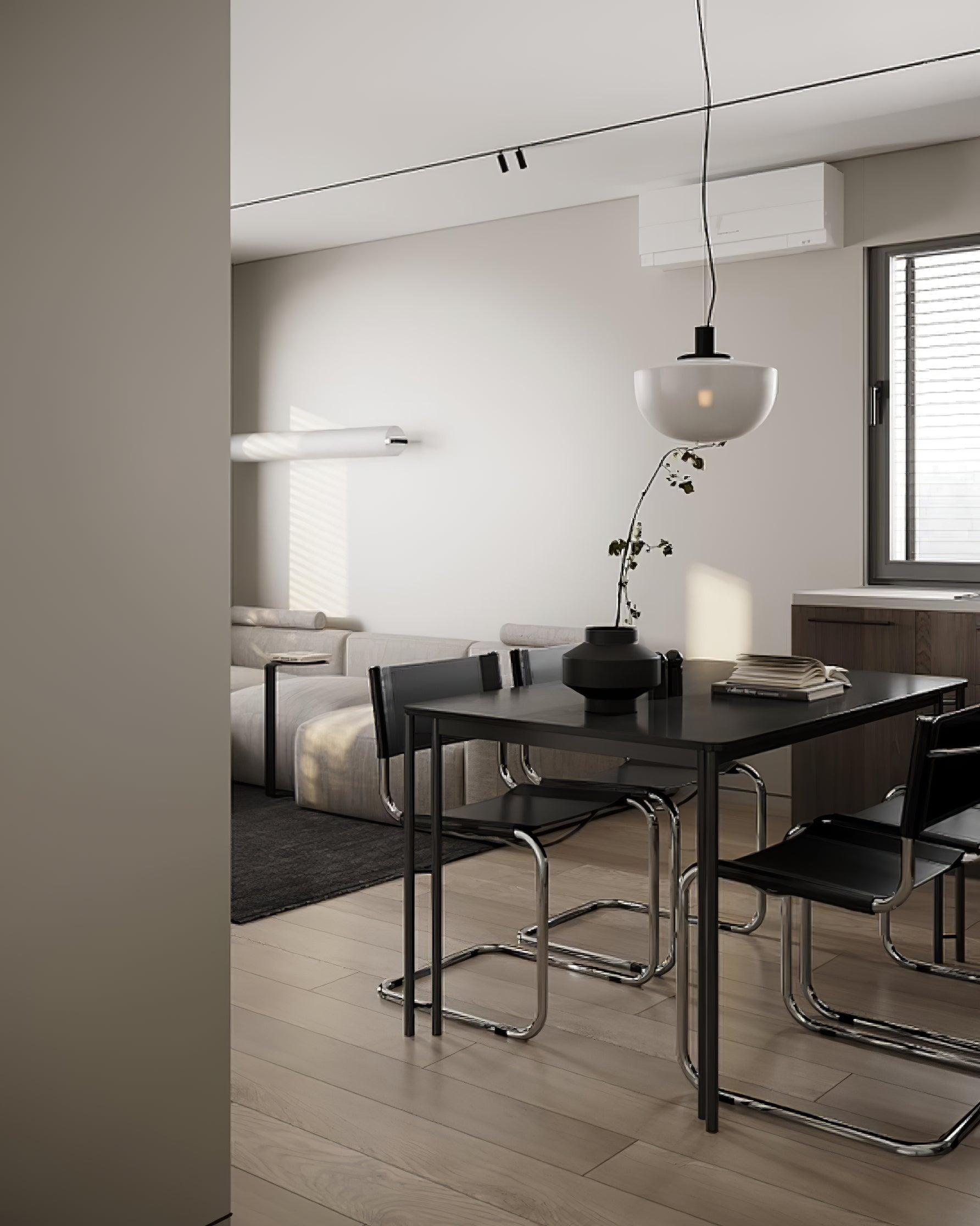 Pendant Lamp Glass Dome Metal Mount Minimalist Relax - Neutralighting