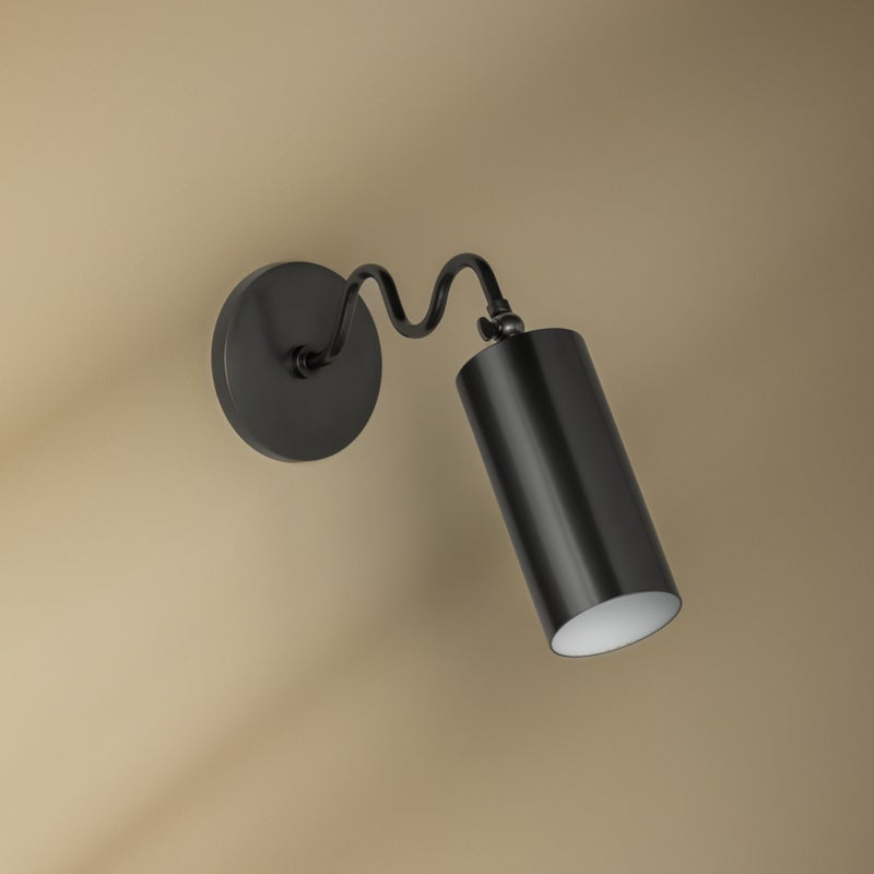 Vatnuvyu Modern Minimalist Fabric Metal Wall Lamp - Neutralighting