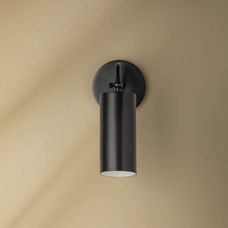Vatnuvyu Modern Minimalist Fabric Metal Wall Lamp - Neutralighting