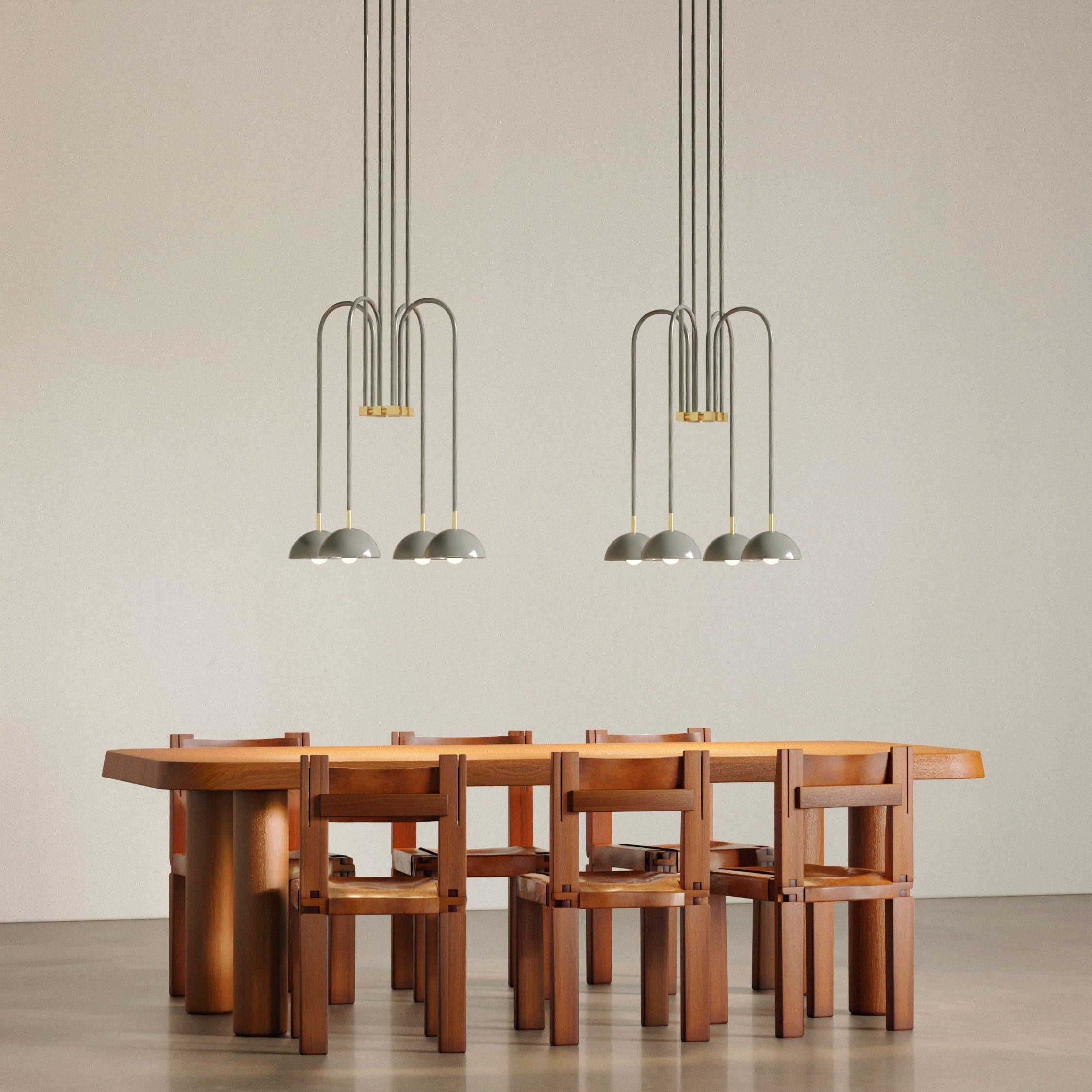 Blikuvyh Vintage Industrial Atelier Brass Metal Chandelier - Neutralighting