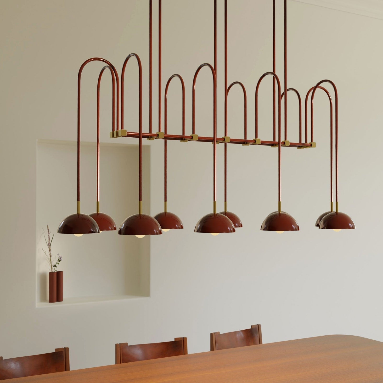 Blikuvyh Vintage Industrial Atelier Brass Metal Chandelier - Neutralighting