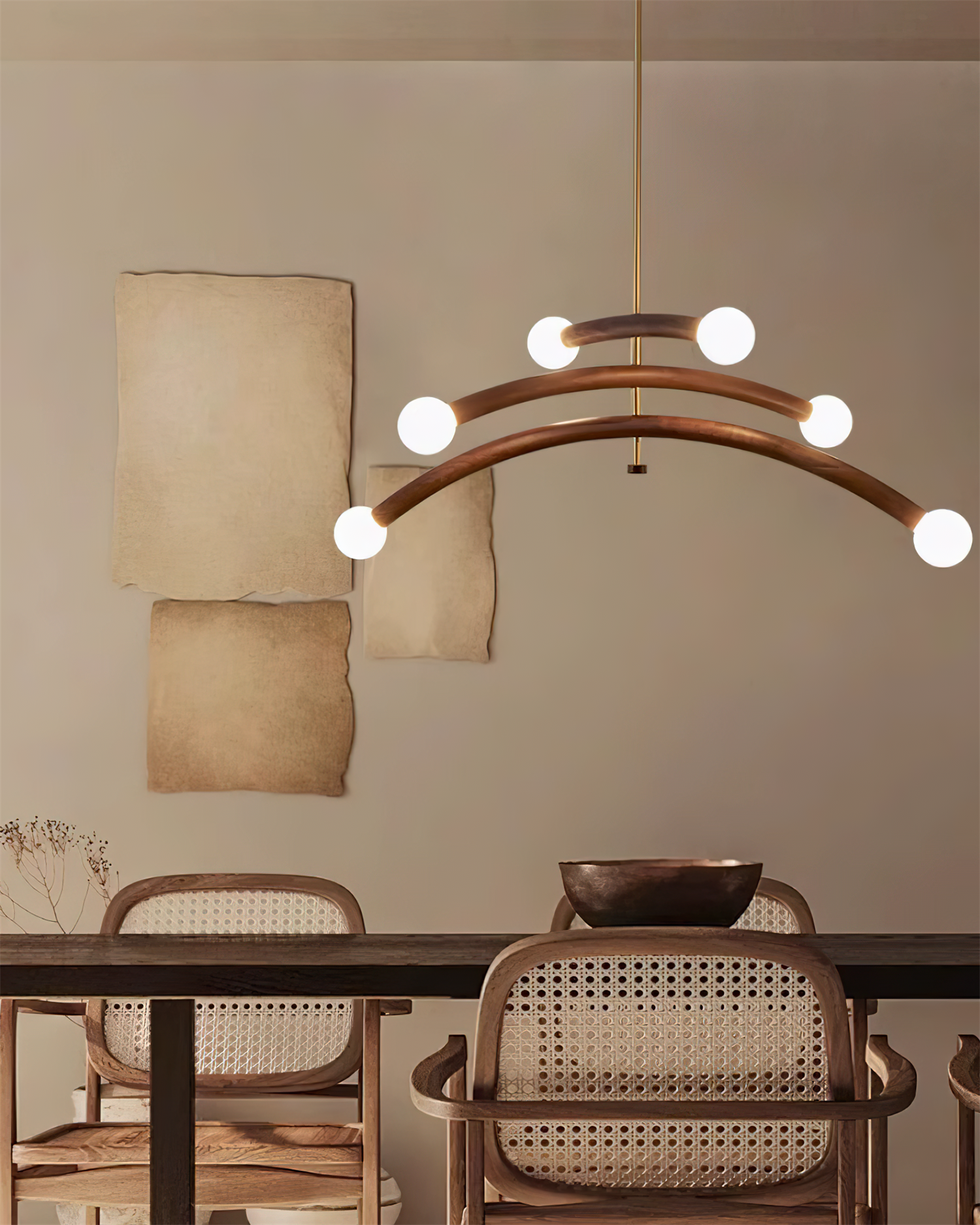 Aurevia Arc Globe Chandelier - Neutralighting