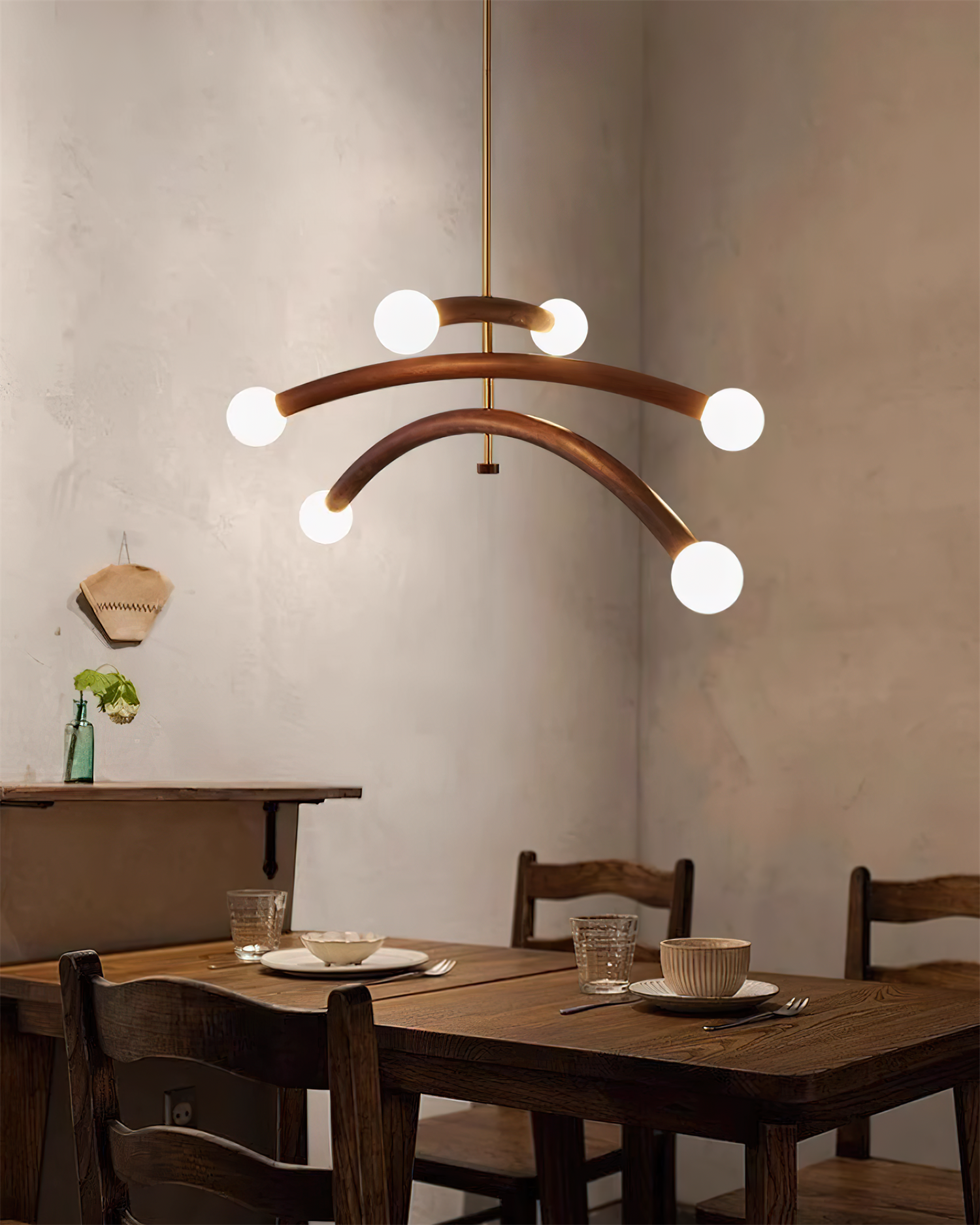 Aurevia Arc Globe Chandelier - Neutralighting