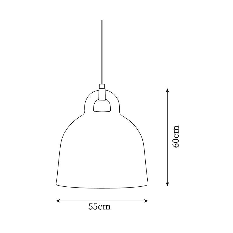 Pendant Light Bell Shape Minimalist Dome Shade Nordic Modern - Neutralighting
