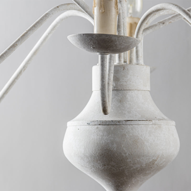 Blikuvyu Vintage Industrial Brass Metal Chandelier - Neutralighting