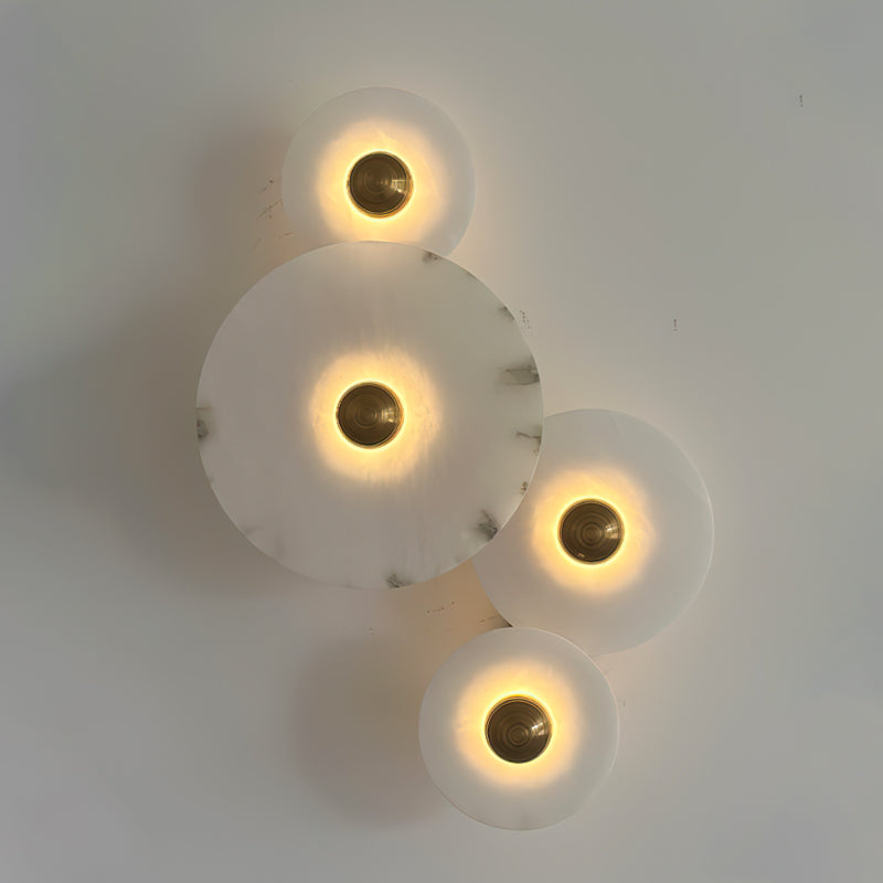 Slender Wall Lamp Alabaster Modern Minimalist - Neutralighting