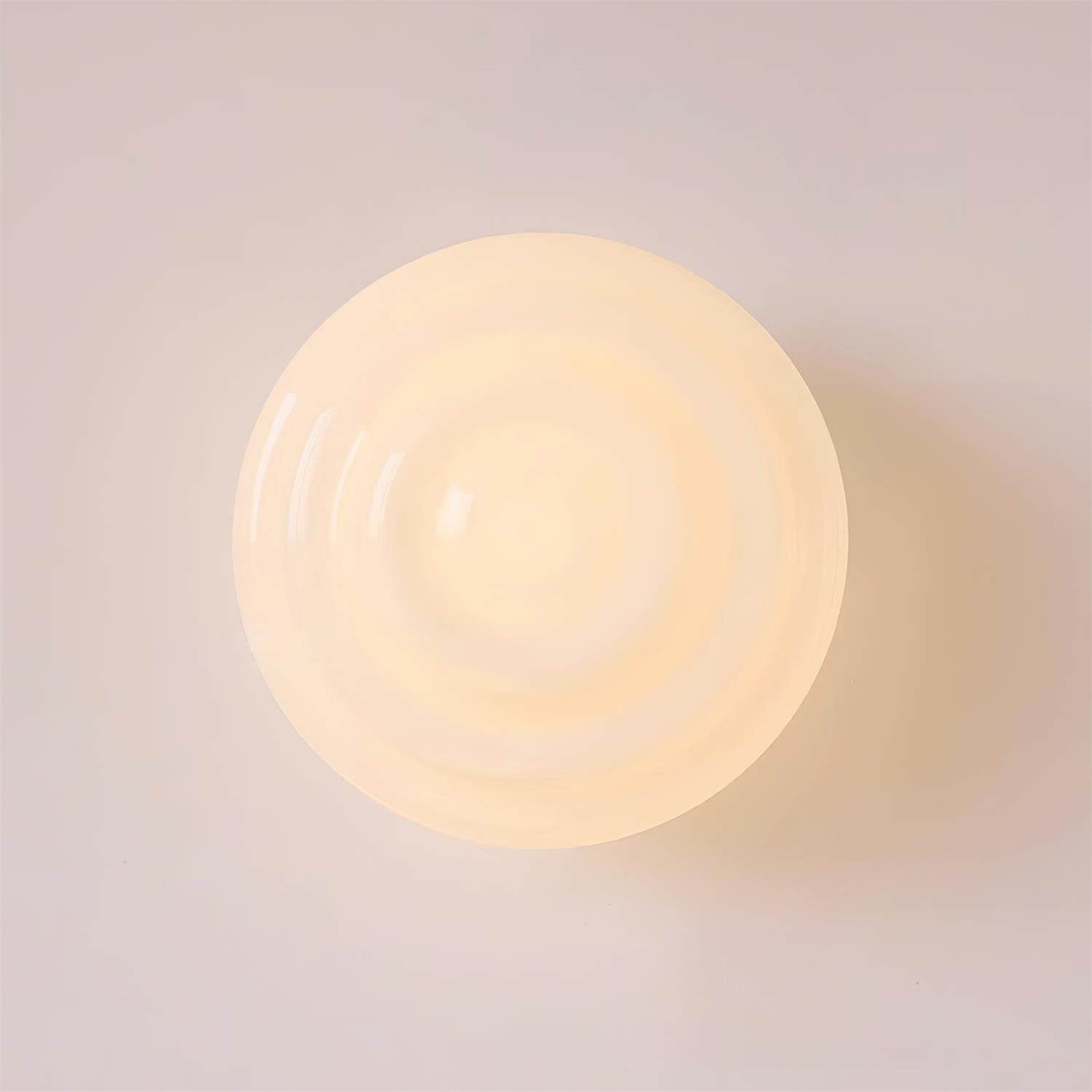 Duvia Rippled Glass Wall Lamp - Neutralighting