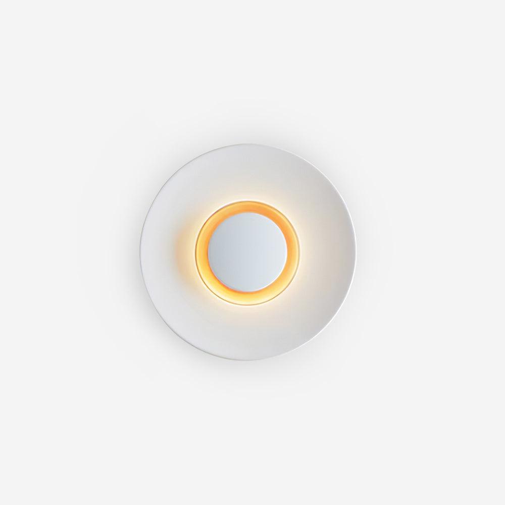 Wall Light Metal Halo Integrated LED Gold Ring Modern Minimalist - Neutralighting