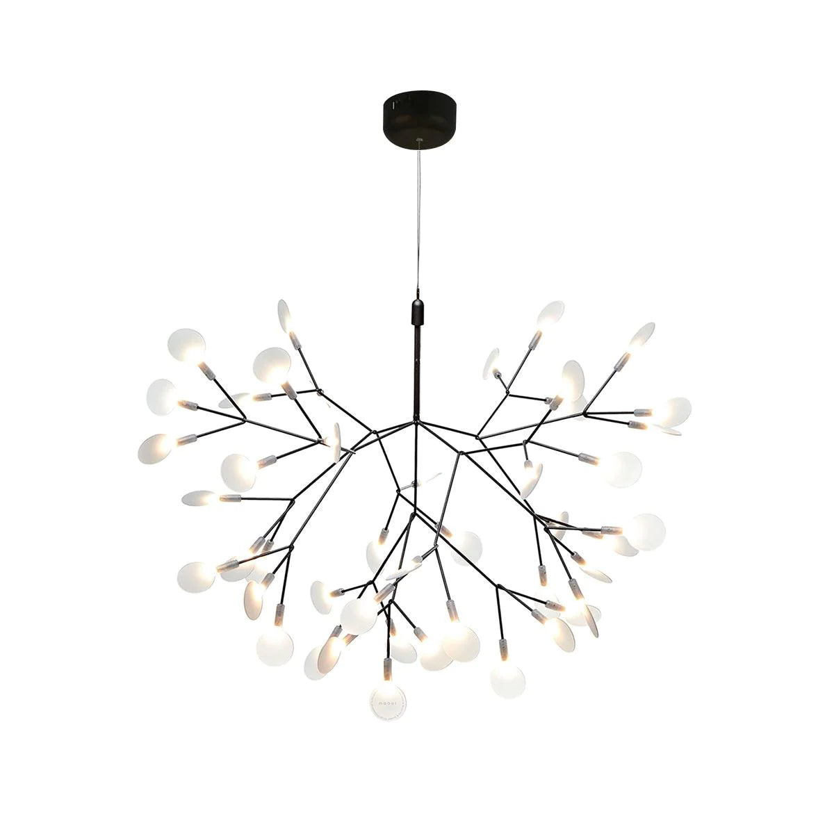 Lior Unique Sputnik Art Deco Firefly Chandelier. Living Room/ Bedroom - Neutralighting