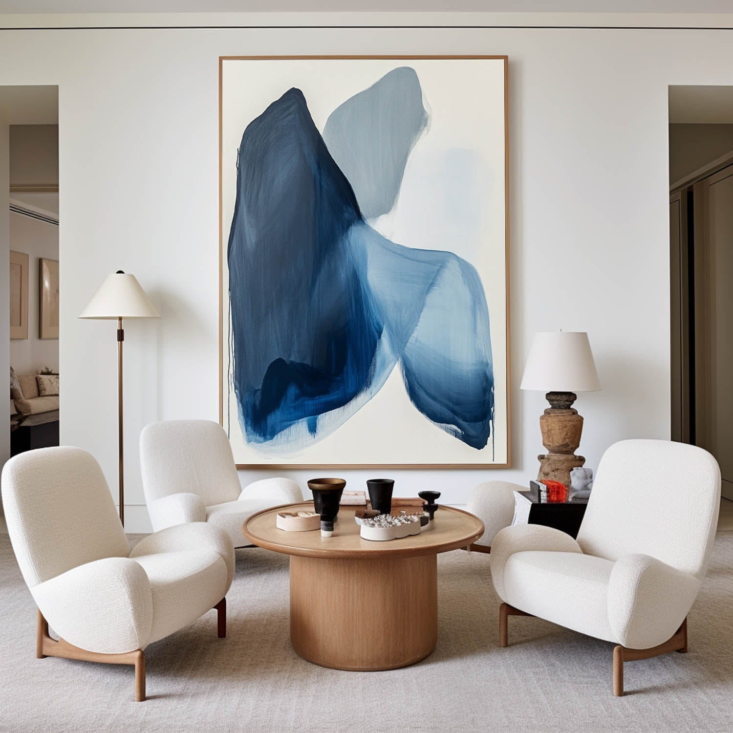 Modern Abstract Painting ABAV574 - Neutralighting