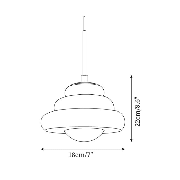 Vortex Retro Pendant Light - Neutralighting