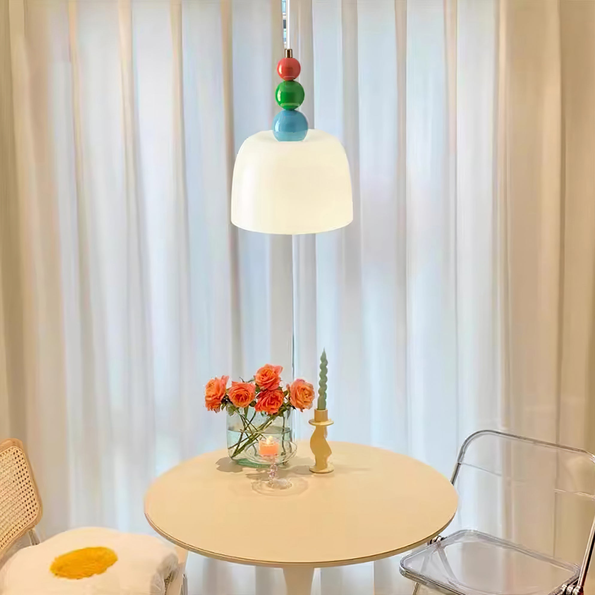 Pavine Colorful Beaded Plug-In Pendant Lamp - Neutralighting