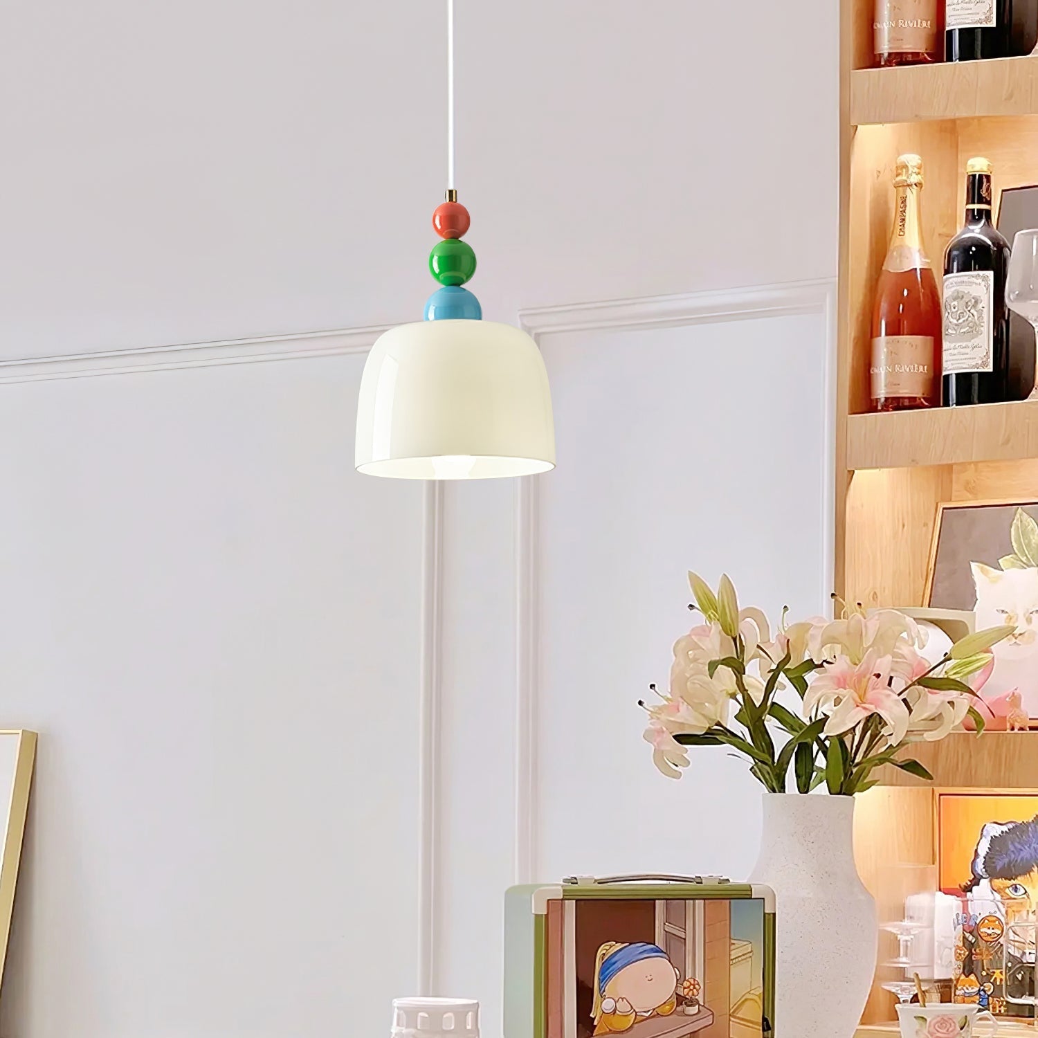 Pavine Colorful Beaded Plug-In Pendant Lamp - Neutralighting