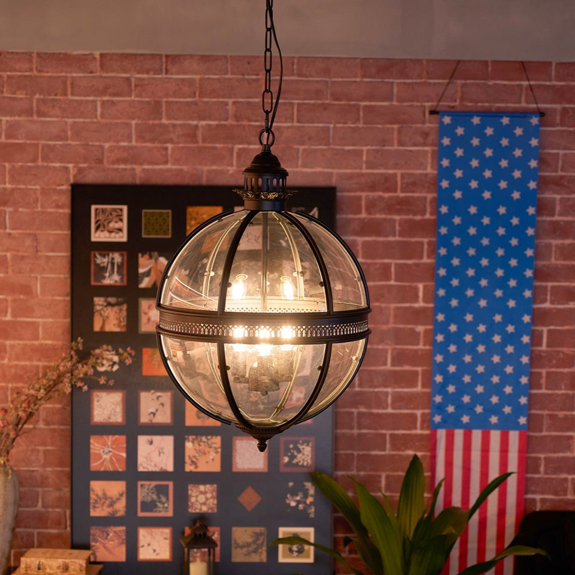 Edward Retro Pendant Light Glass - Neutralighting